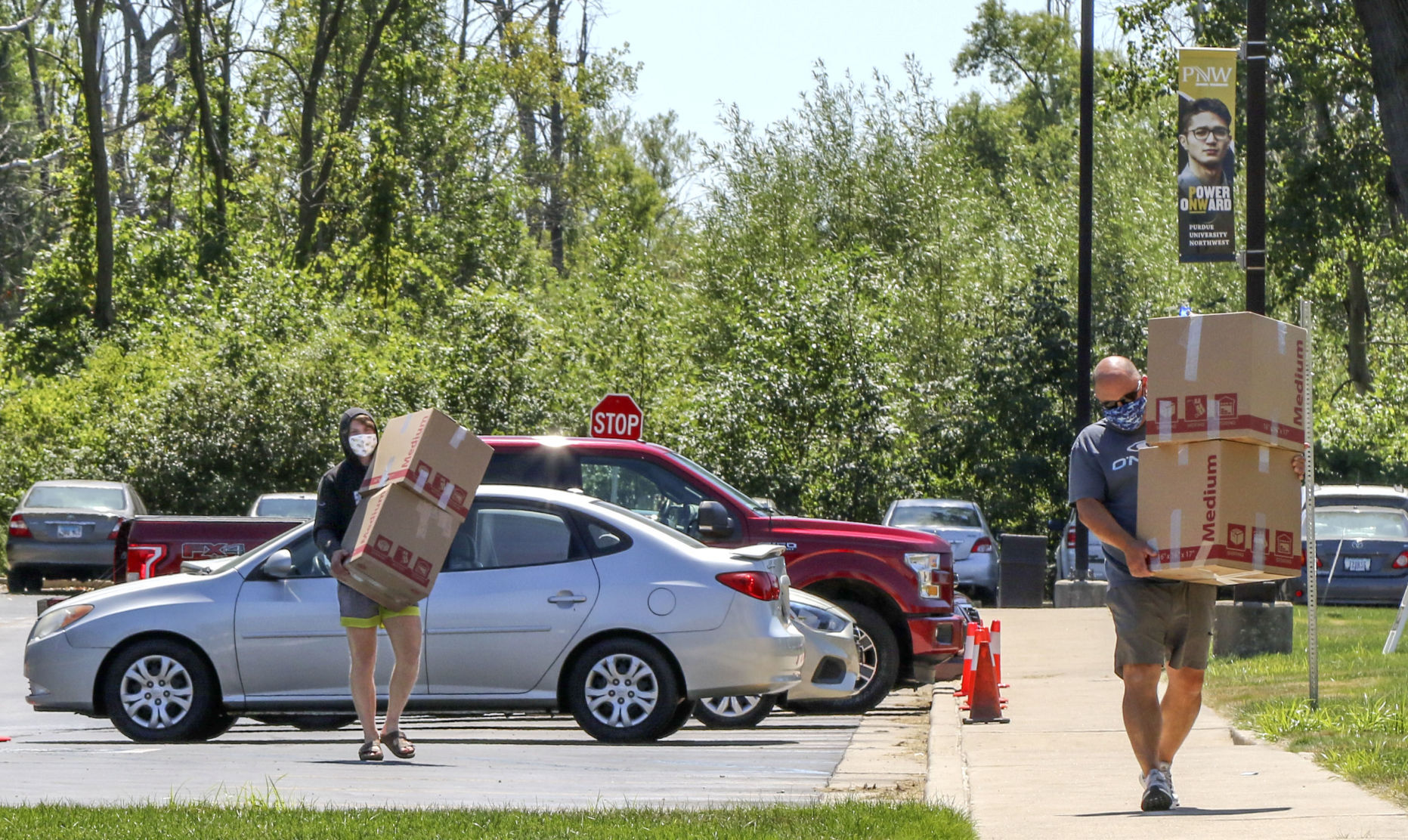 PNW students move in for fall semester